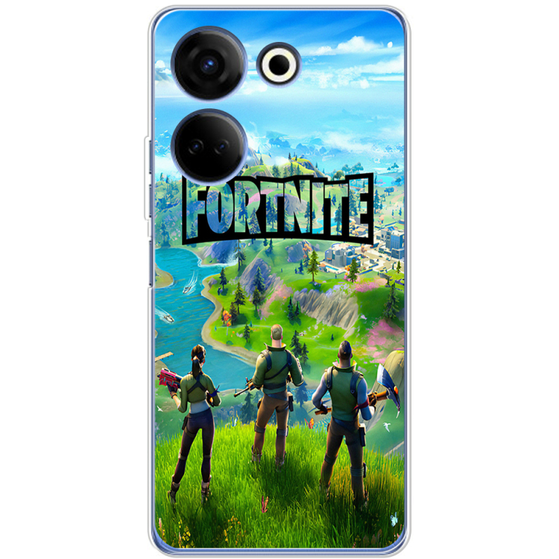 Чехол BoxFace Tecno Camon 20 Pro 4G Fortnite