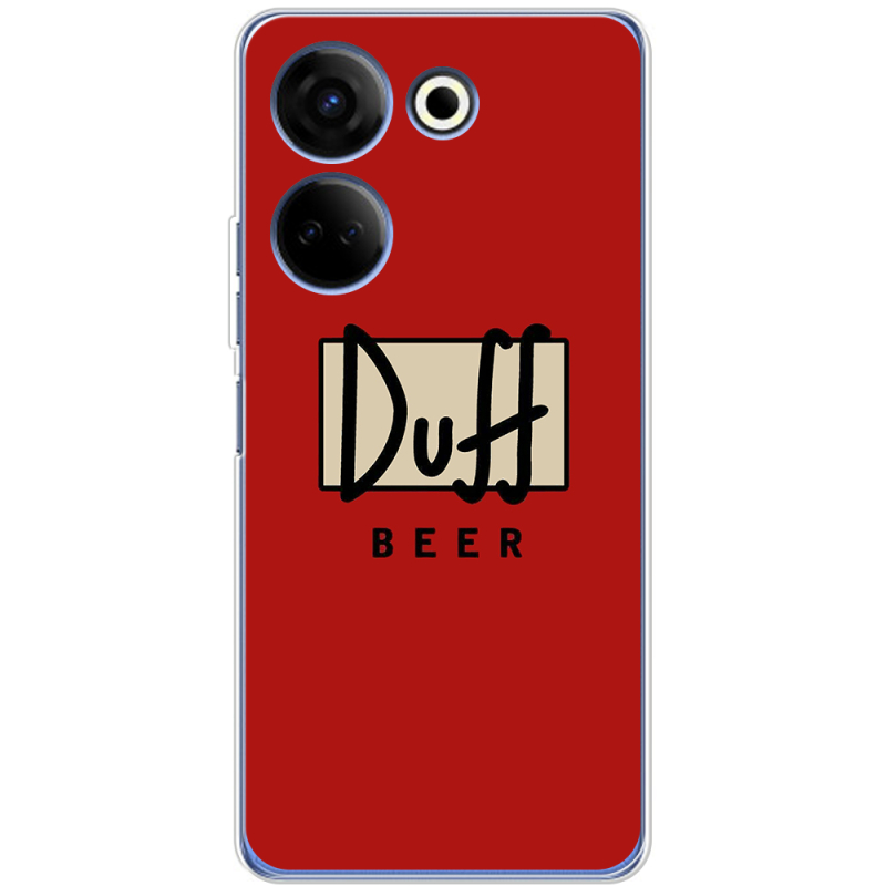 Чехол BoxFace Tecno Camon 20 Pro 4G Duff beer