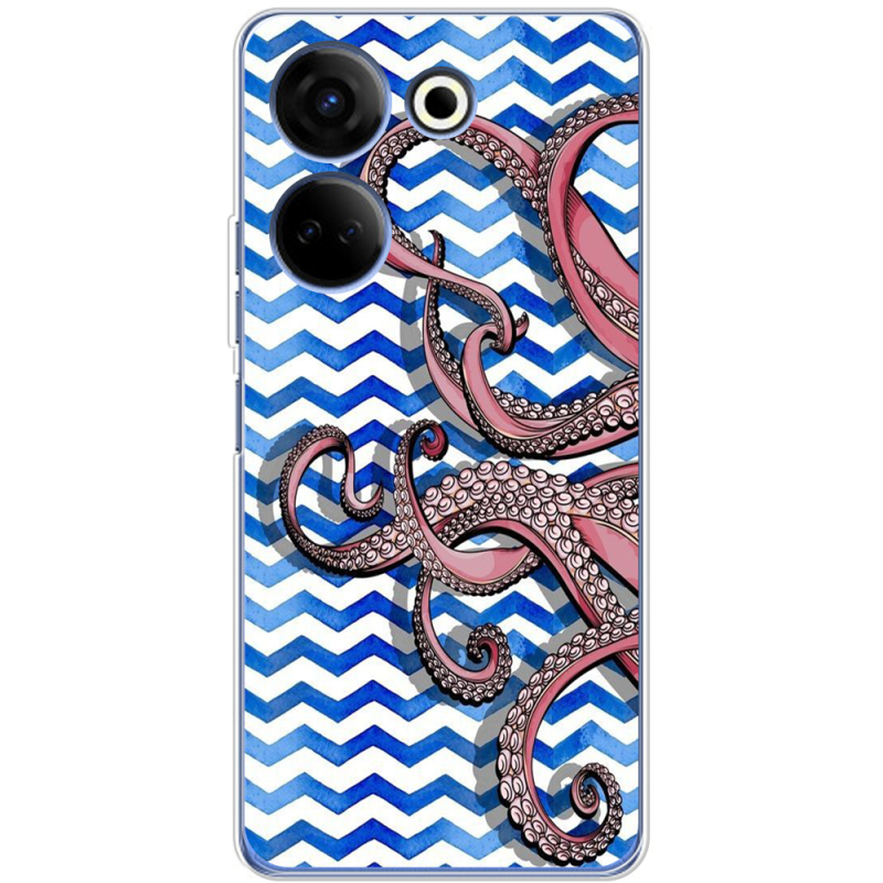 Чехол BoxFace Tecno Camon 20 Pro 4G Sea Tentacles