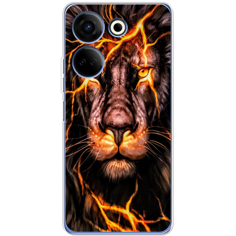 Чехол BoxFace Tecno Camon 20 Pro 4G Fire Lion