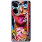 Чехол BoxFace Tecno Camon 20 Pro 4G Colorful Girl