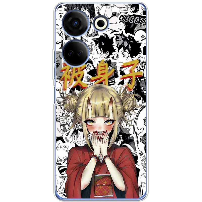 Чехол BoxFace Tecno Camon 20 Pro 4G Himiko Toga - My Hero Academia