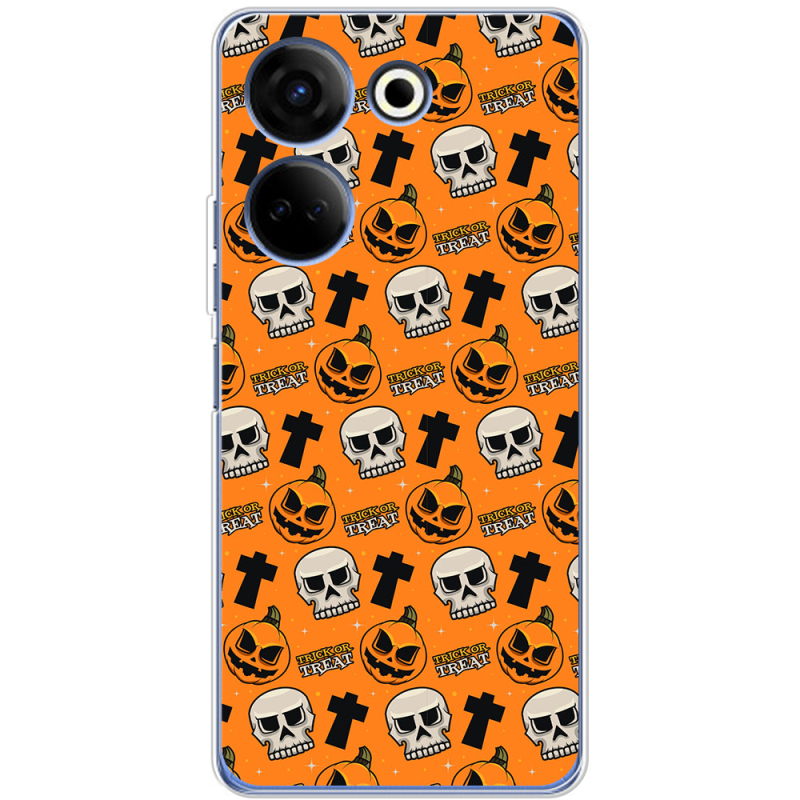 Чехол BoxFace Tecno Camon 20 Pro 4G Halloween Trick or Treat