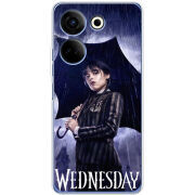 Чехол BoxFace Tecno Camon 20 Pro 4G Wednesday Addams