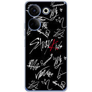 Чехол BoxFace Tecno Camon 20 Pro 4G Stray Kids автограф