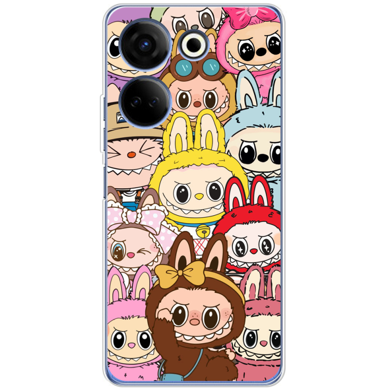 Чехол BoxFace Tecno Camon 20 Pro 4G Labubu