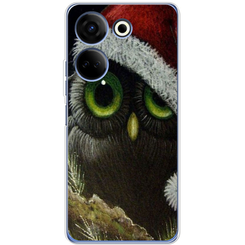 Чехол BoxFace Tecno Camon 20 Pro 4G Christmas Owl