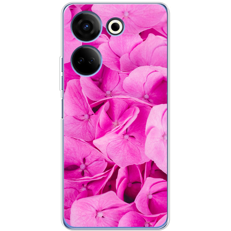 Чехол BoxFace Tecno Camon 20 Pro 4G Pink Flowers