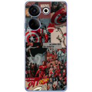 Чехол BoxFace Tecno Camon 20 Pro 4G Marvel Avengers