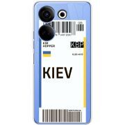 Прозрачный чехол BoxFace Tecno Camon 20 Pro 4G Ticket Kiev