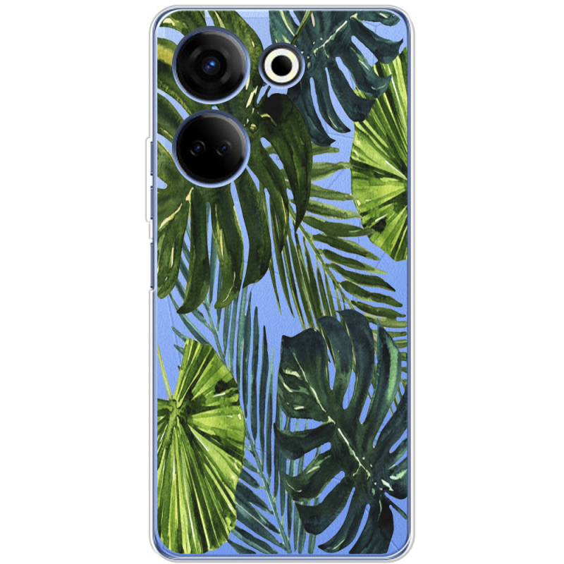 Прозрачный чехол BoxFace Tecno Camon 20 Pro 4G Palm Tree