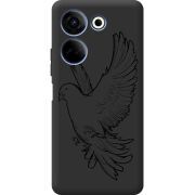 Черный чехол BoxFace Tecno Camon 20 Pro 4G Dove