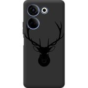 Черный чехол BoxFace Tecno Camon 20 Pro 4G Deer