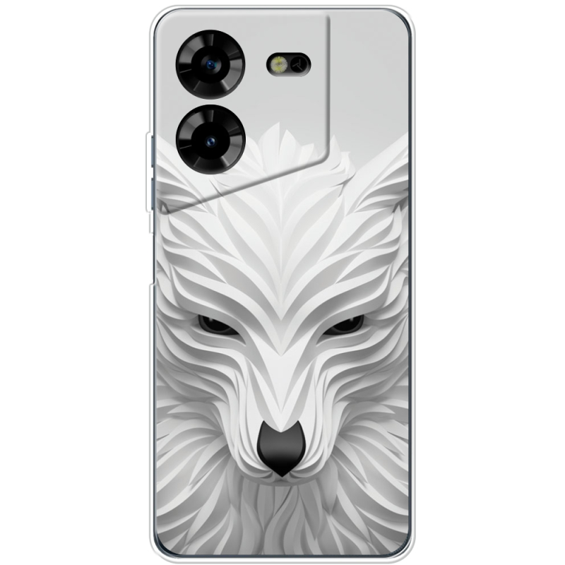 Чехол BoxFace Tecno POVA 5 White Wolf