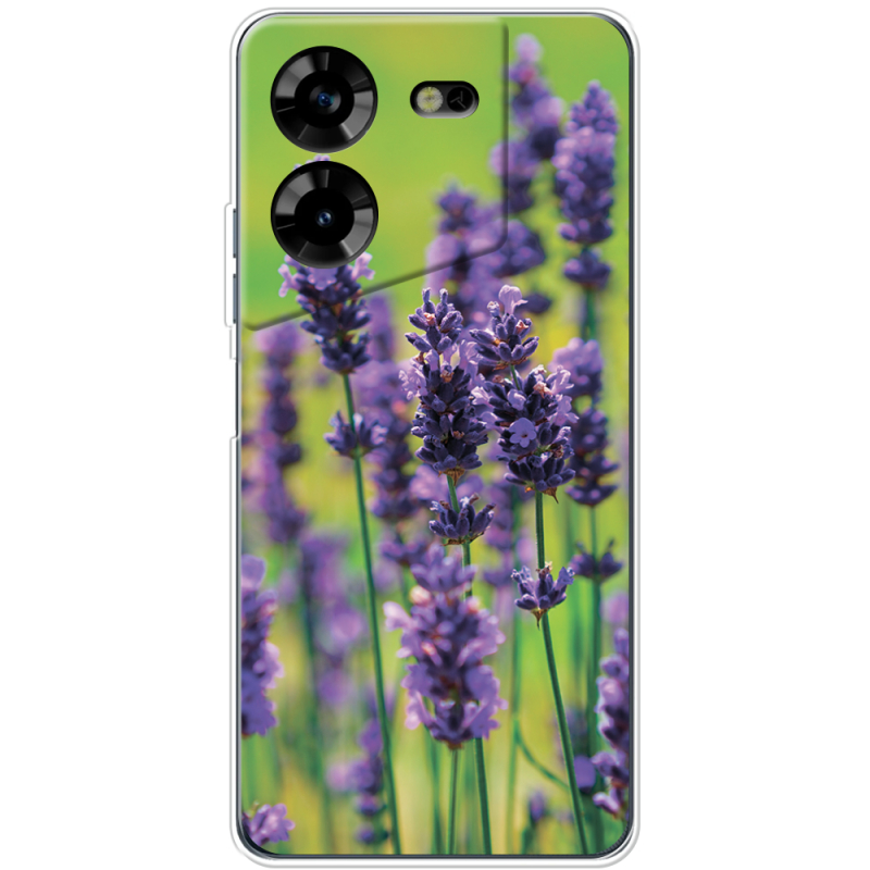 Чехол BoxFace Tecno POVA 5 Green Lavender