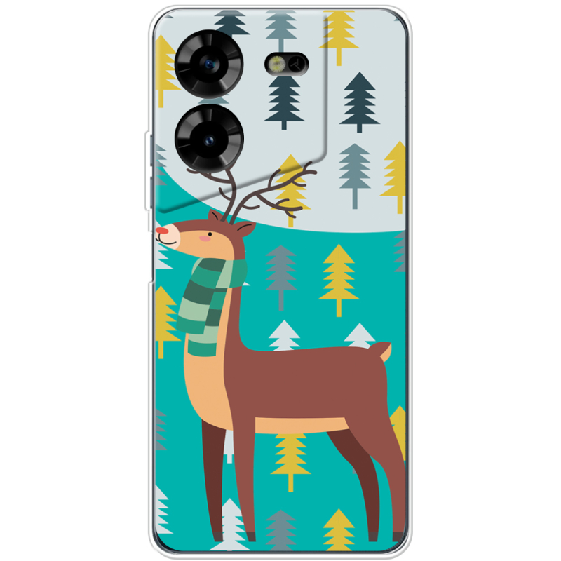 Чехол BoxFace Tecno POVA 5 Foresty Deer