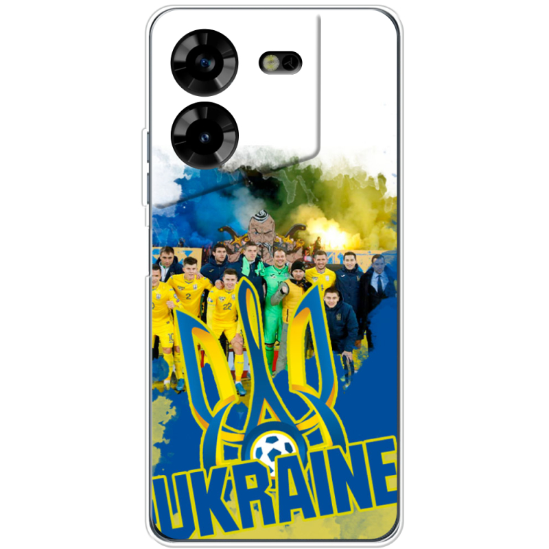 Чехол BoxFace Tecno POVA 5 Ukraine national team