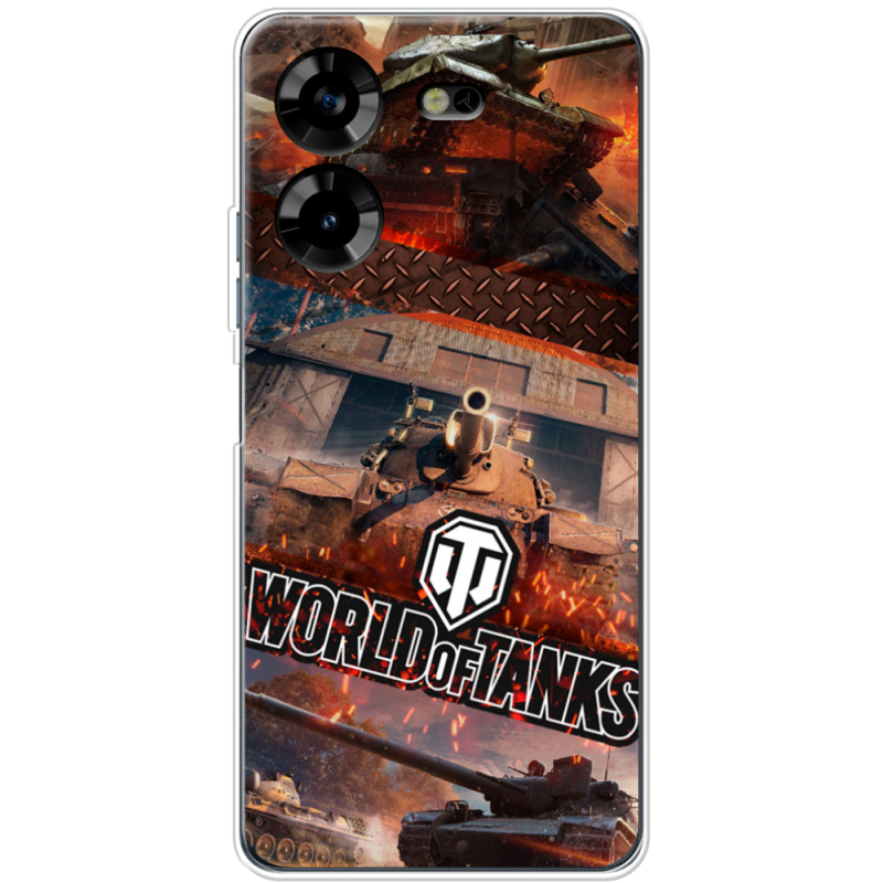 Чехол BoxFace Tecno POVA 5 World Of Tanks