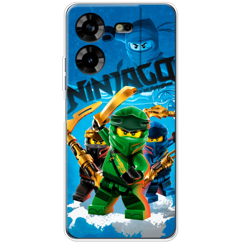 Чехол BoxFace Tecno POVA 5 Lego Ninjago