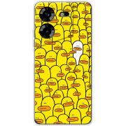 Чехол BoxFace Tecno POVA 5 Yellow Ducklings