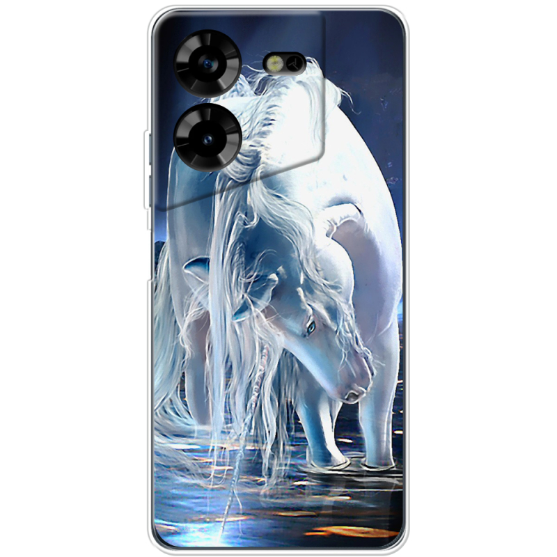 Чехол BoxFace Tecno POVA 5 White Horse