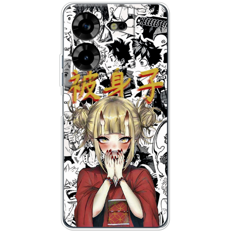 Чехол BoxFace Tecno POVA 5 Himiko Toga - My Hero Academia