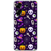 Чехол BoxFace Tecno POVA 5 Halloween Purple Mood