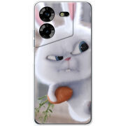 Чехол BoxFace Tecno POVA 5 Rabbit Snowball