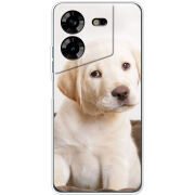 Чехол BoxFace Tecno POVA 5 Puppy Labrador