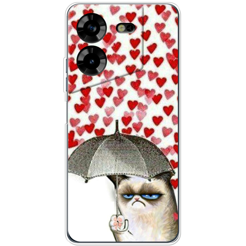 Чехол BoxFace Tecno POVA 5 Raining Hearts