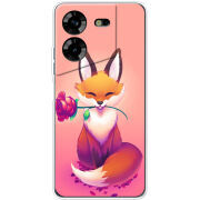 Чехол BoxFace Tecno POVA 5 Cutie Fox