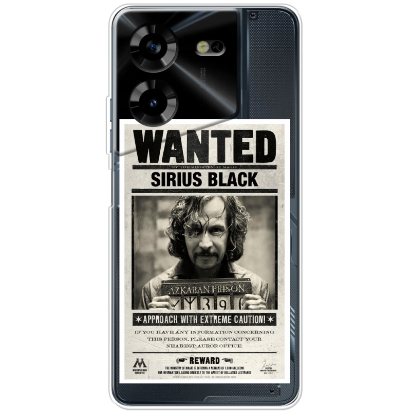 Прозрачный чехол BoxFace Tecno POVA 5 Sirius Black