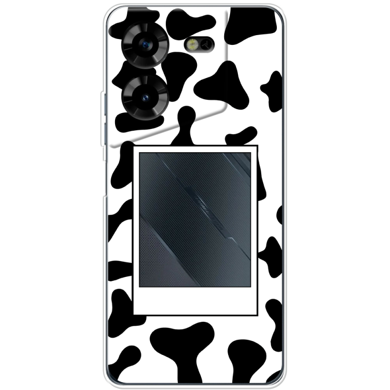 Прозрачный чехол BoxFace Tecno POVA 5 Cow