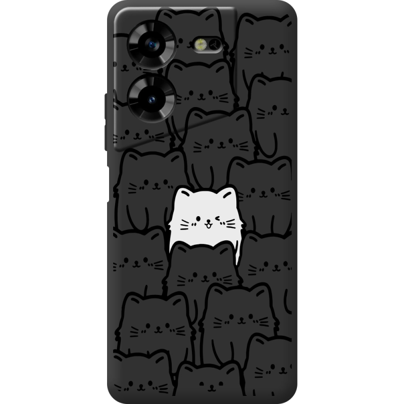 Черный чехол BoxFace Tecno POVA 5 