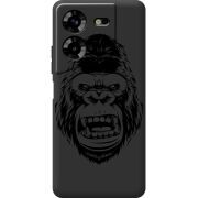 Черный чехол BoxFace Tecno POVA 5 Gorilla