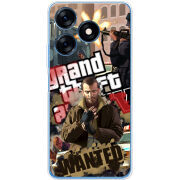 Чехол BoxFace Tecno Spark 10C GTA 4