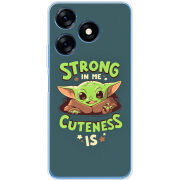 Чехол BoxFace Tecno Spark 10C Strong in me Cuteness is