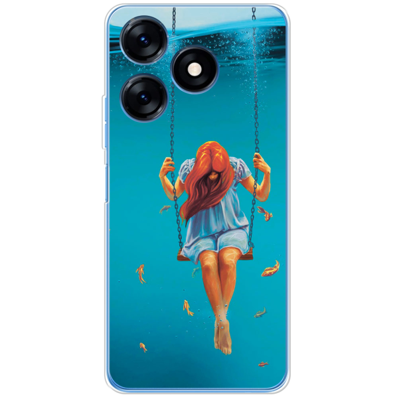 Чехол BoxFace Tecno Spark 10C Girl In The Sea