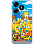 Чехол BoxFace Tecno Spark 10C The Simpsons