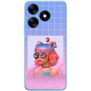 Чехол BoxFace Tecno Spark 10C Girl in the Clouds