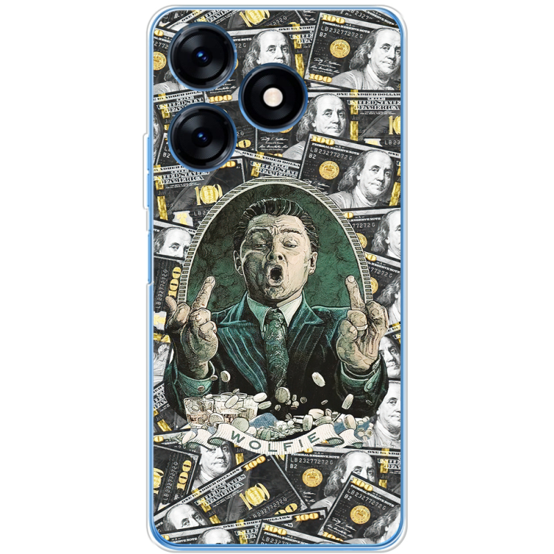 Чехол BoxFace Tecno Spark 10C Wolfie