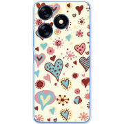 Чехол BoxFace Tecno Spark 10C Be my Valentine