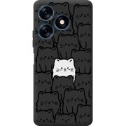 Черный чехол BoxFace Tecno Spark 10C 