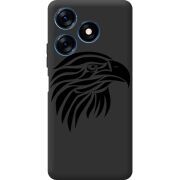 Черный чехол BoxFace Tecno Spark 10C Eagle