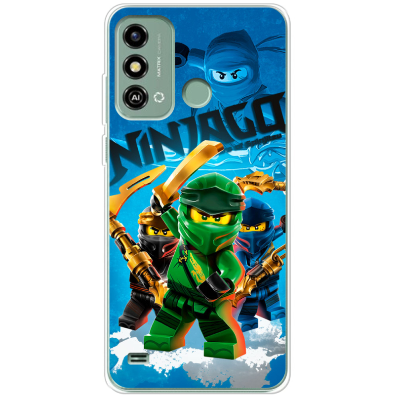 Чехол BoxFace ZTE Blade A53 Lego Ninjago