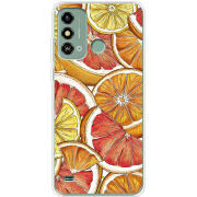 Чехол BoxFace ZTE Blade A53 Citrus Pattern