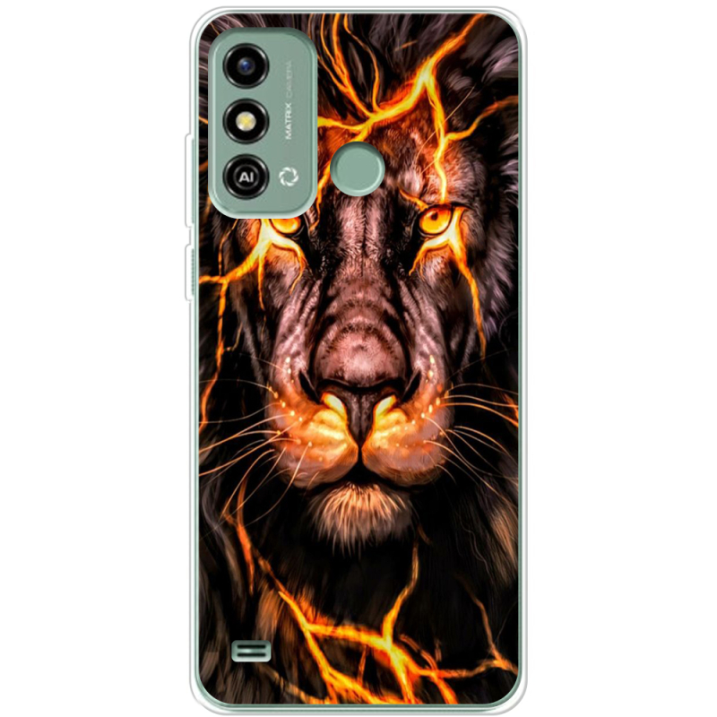 Чехол BoxFace ZTE Blade A53 Fire Lion