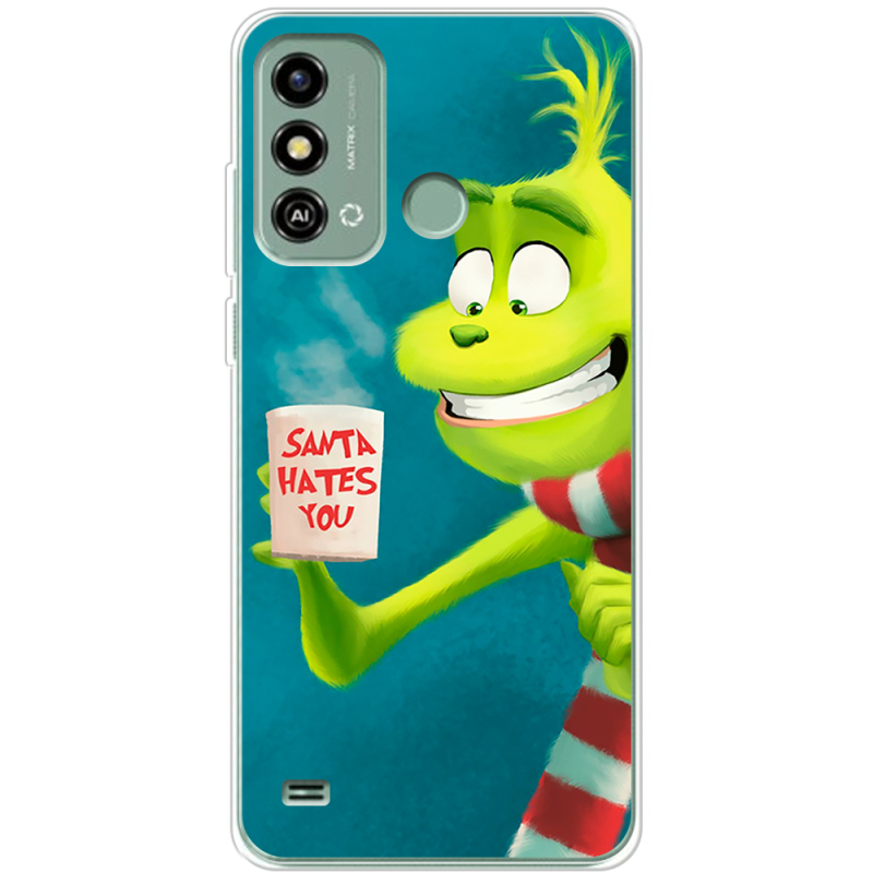 Чехол BoxFace ZTE Blade A53 Santa Hates You