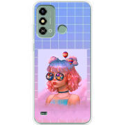 Чехол BoxFace ZTE Blade A53 Girl in the Clouds
