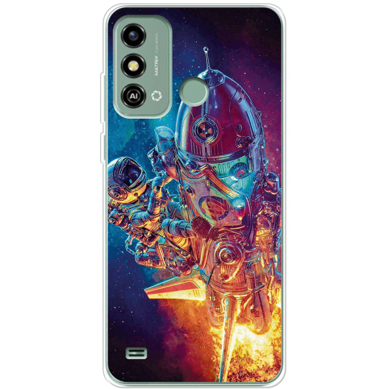 Чехол BoxFace ZTE Blade A53 Astronaut in Space